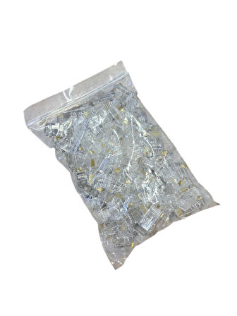 Cat6 Utp Rj45 Plug (100 lü paket)
