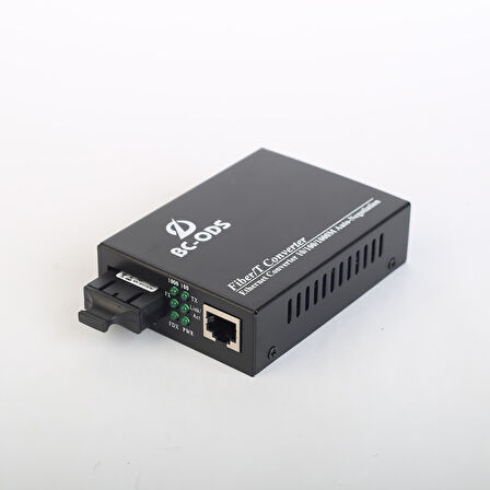 1000 Gigabit SC DX  SM F/O Media Converter (SFP Gerektirmez)
