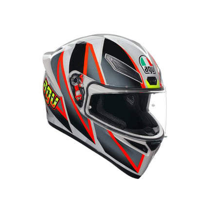 AGV KASK K1 S BLIPPER GREY RED KASK