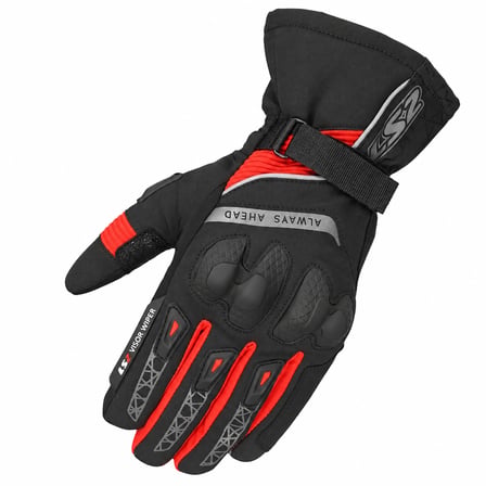 LS2 SNOW EVO H2O ELDİVEN SİYAH-KIRMIZI