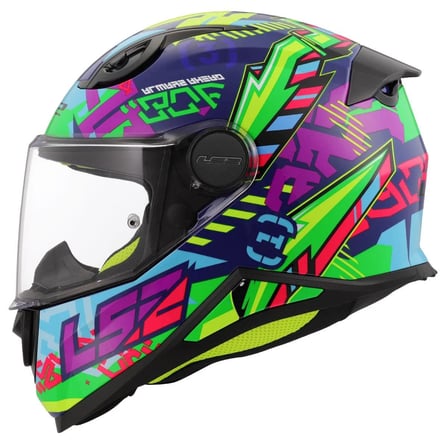 LS2 KID SVENT MAVİ-YEŞİL ÇOCUK KASK