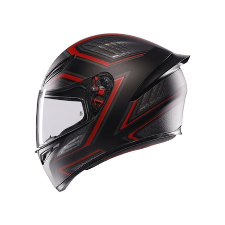 AGV KASK K1 S SLING MATT BLACK RED KASK