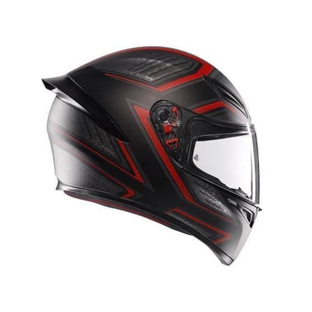 AGV KASK K1 S SLING MATT BLACK RED KASK