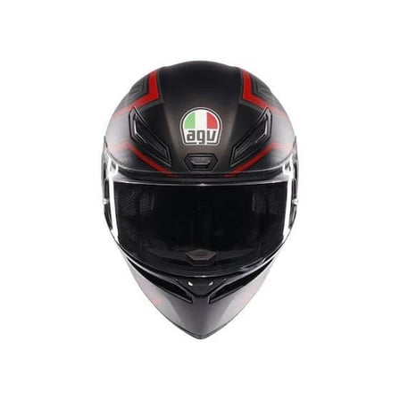 AGV KASK K1 S SLING MATT BLACK RED KASK