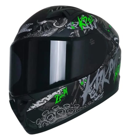 MT 201 MAT BLACK ÇOCUK KASK