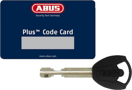 ABUS 58/140HBIII100+12KS120 BLACK LOOP