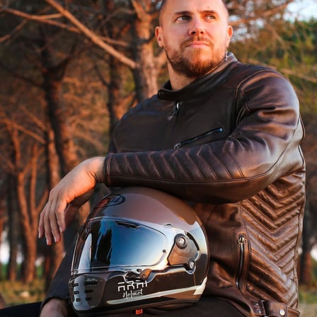 ARAI KASK CONCEPT-XE REACT BROWN