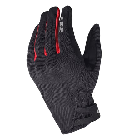LS2 DART 2 EVO ELDİVEN SİYAH-KIRMIZI