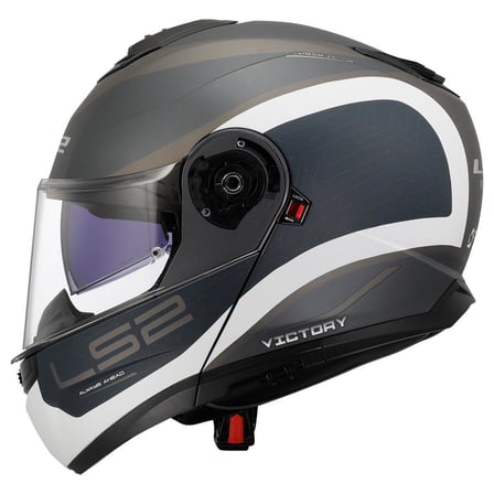 LS2 STROBE 2 VICTORY MAT GRİ BLUE