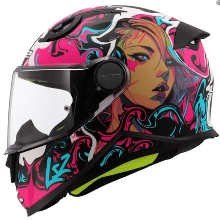 LS2 KID CYBERG MAT MOR ÇOCUK KASK 