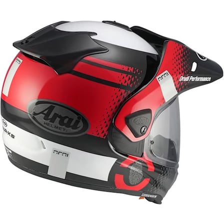 ARAİ TOUR-X5 PRİNT RED KAPALI KASK