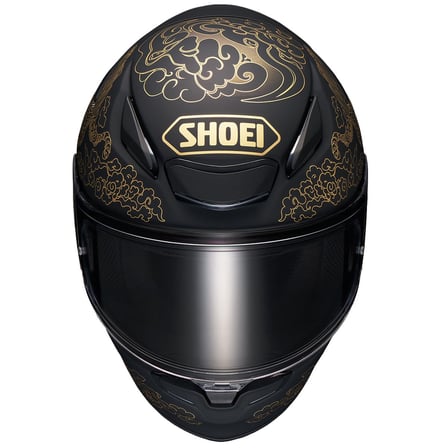 SHOEI NXR 2 FEARLESS TC-5 GOLD BLACK KASK
