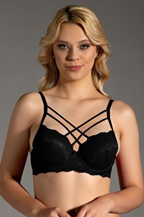 Dantel Tasarım Basic Desteksiz Sütyen | New Bra 1731