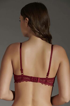 Dantelli Destekli Sütyen | New Bra 8115