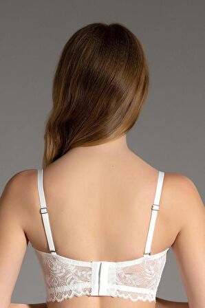 Dantelli Destekli Bustiyer | New Bra 3022