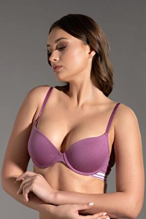 Basic B Cup Cotton Destekli Sütyen | New Bra 5116