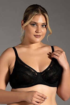 Balenli Minimizer Desteksiz C Kap Sütyen | New Bra 2301