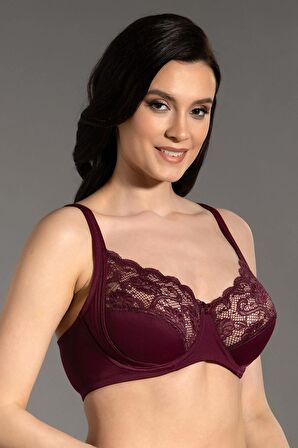 Sütyen C Kap Dantel Detaylı Toparlayıcı | New Bra 6000