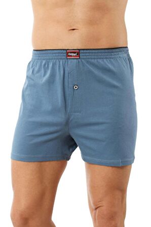  Erkek Şardonlu Boxer Mavi | Kompedan K0041