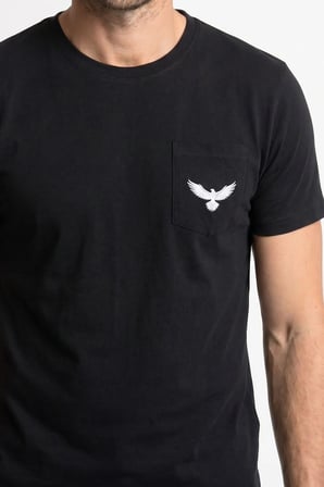 Erkek Penye Süprem Genç Bisiklet Yaka Altı Uzun Pijama Takım | Siyah 65162-724