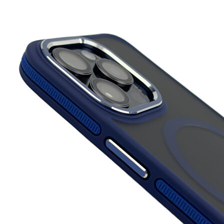 Iphone 15 Plus Toland MagSafe Kılıf - Lacivert 
