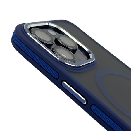 Iphone 15 Pro Toland MagSafe Kılıf - Lacivert 
