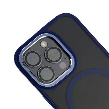 Iphone 15 Pro Toland MagSafe Kılıf - Lacivert 