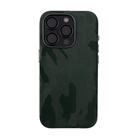 Iphone 12 Fortis Kamuflaj Kılıf - Yeşil