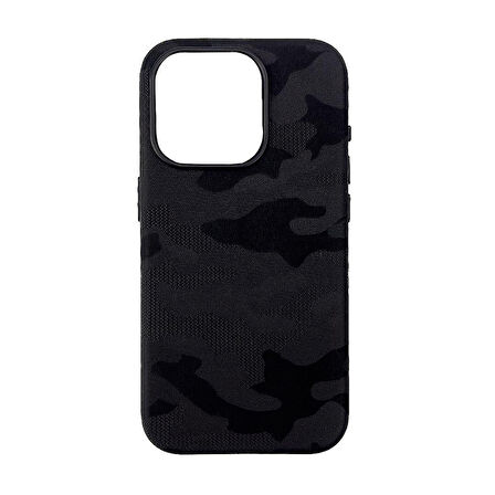 Iphone 13 Fortis Kamuflaj Kılıf - Siyah
