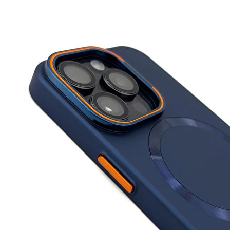 Iphone 14 Pro Suvin Stantlı Kılıf - Lacivert