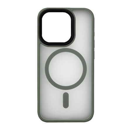 Iphone 13 Pro Solis MagSafe Kılıf - Gri 