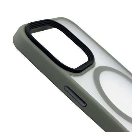 Iphone 13 Pro Solis MagSafe Kılıf - Gri 