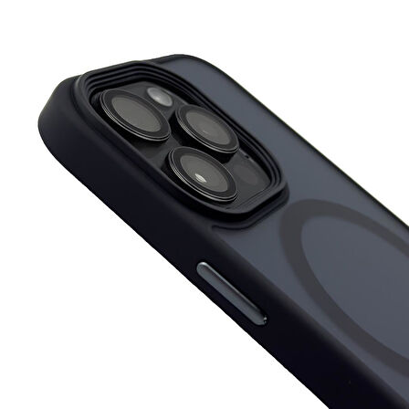Iphone 14 Solis MagSafe Kılıf - Siyah 