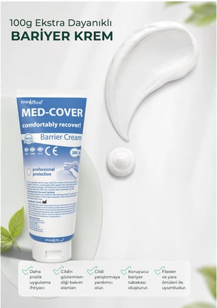 MedCover Bariyer Krem 100 gr  x 3 adet