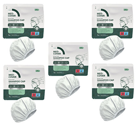 Med-Cover Saç Yıkama Bonesi x 5 adet