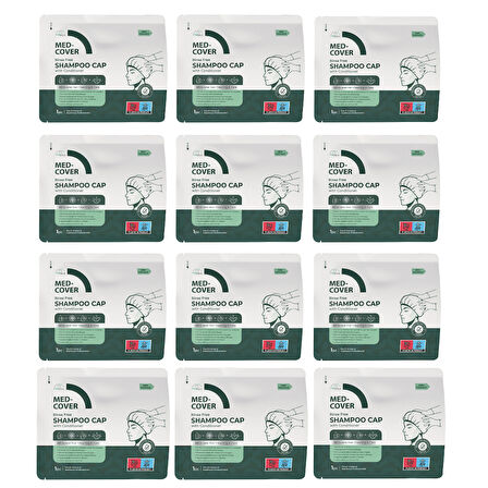 Med-Cover ShampooCap Saç Yıkama Bonesi x 12 adet