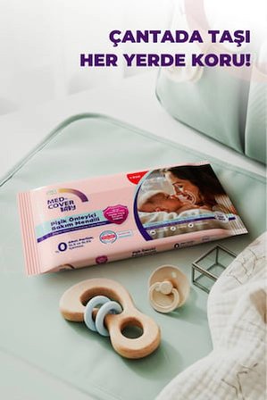 Med-Cover Baby Pişik Önleyici Bakım Mendili - Cep Boy 12'li x 12 Avantaj Paketi