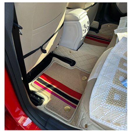 Mercede Cla 2013-2019 Arası Araca Özel 8D Çift Katmanlı Havuzlu Paspas Takımı