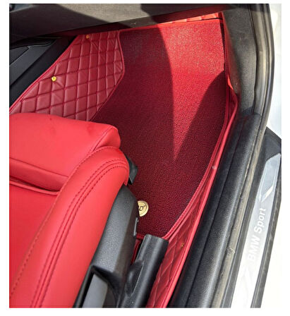 Bmw 320 İ Aracına Özel 8d Çift Katmanlı Havuzlu Paspas Takımı
