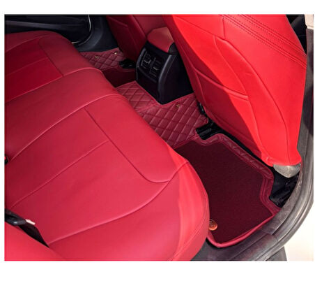 Bmw 320 İ Aracına Özel 8d Çift Katmanlı Havuzlu Paspas Takımı