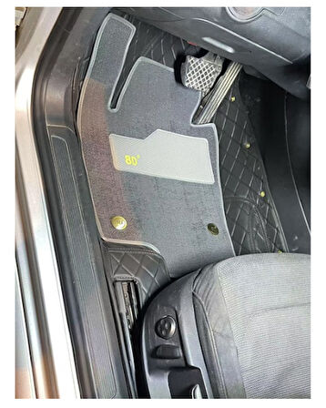 Volkswagen Passat 2011-2014 Arası Araca Özel 8d Çift Katmanlı Havuzlu Paspas Takımı