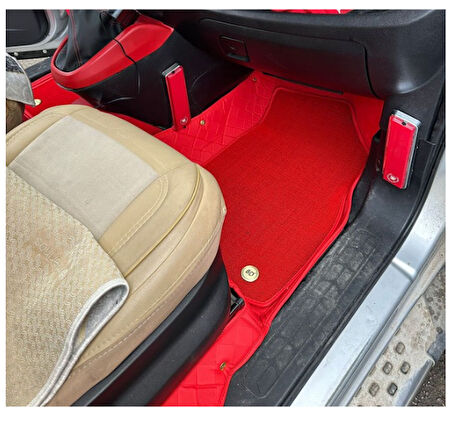 Fiat Doblo 2013 Araca Özel 8d Çift Katmanlı Havuzlu Paspas Takımı