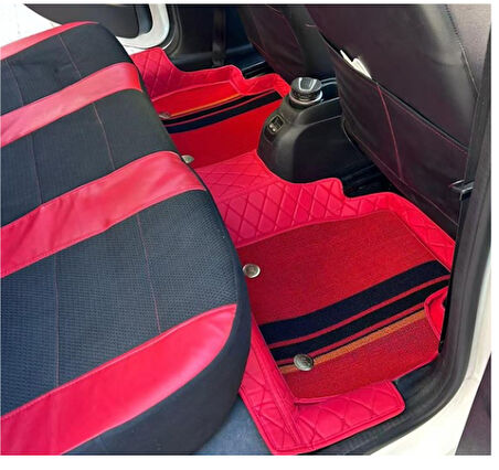 Citroen C-Elyesee 2014-2020 Arası Araca Özel 8d Çift Katmanlı Havuzlu Paspas Takımı