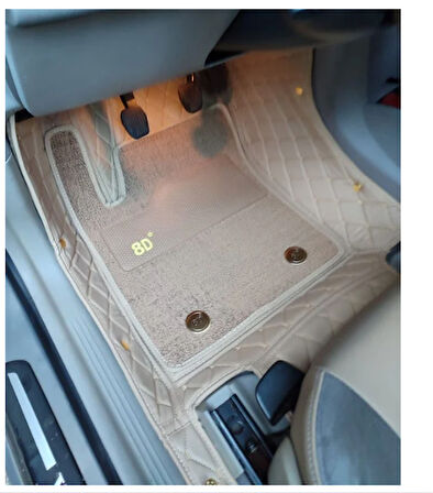 Volvo V40 2005-2011 Arası Araca özel 8d Çift Katmanlı Havuzlu Paspas Takımı
