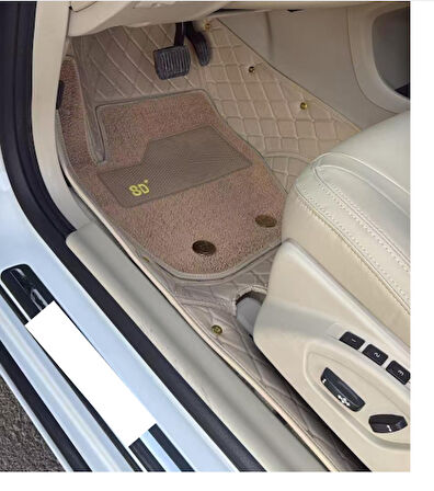 Volvo S60 2011-2019 Arası Araca özel 8d Çift Katmanlı Havuzlu Paspas Takımı