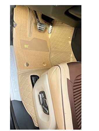 Land Rover 2014-2022 Arası Araca özel 8d Çift Katmanlı Havuzlu Paspas Takımı