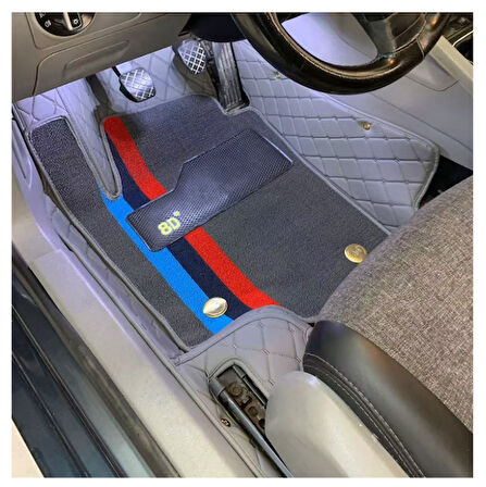 Volkswagen Passat 2005-2010 Arası Araca Özel 8D Çift Katmanlı Havuzlu Paspas Takımı