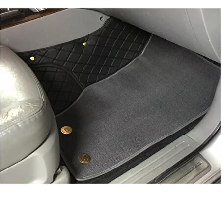 Kia Sorento 2006-2008 Araca Özel 8D Çift Katmanlı Havuzlu Paspas Takımı 