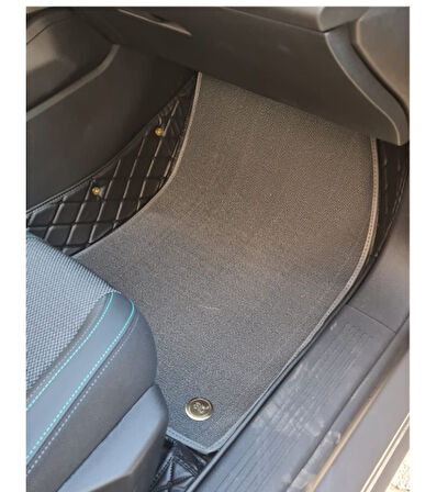 Peugeot 408 2023 Sonrası Araca Özel 8D Çift Katmanlı Havuzlu Paspas Takımı 