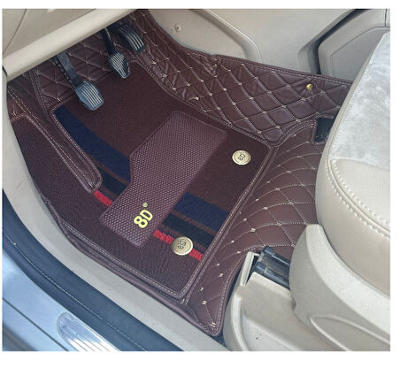 Ford C-Max 2004-2010 Arası Araca Özel 8D Çift Katmanlı Havuzlu Paspas Takımı